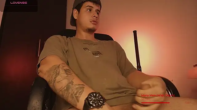 Show de BjornSteel na webcam