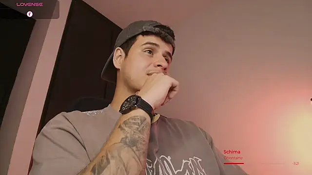 Show de BjornSteel na webcam