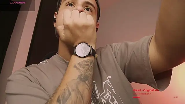 Show de BjornSteel na webcam