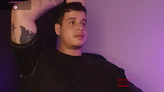 Show de BjornSteel na webcam