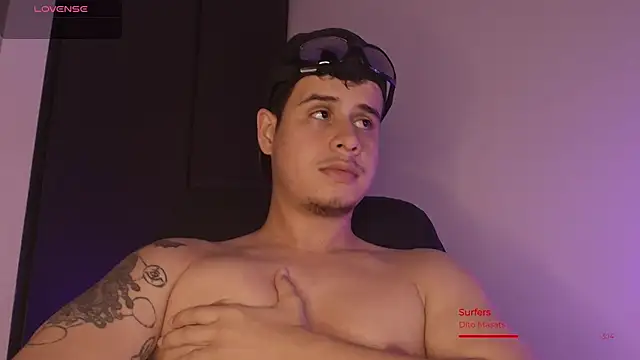 Show de BjornSteel na webcam