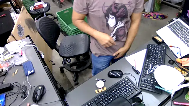 Show de BustedCall na webcam