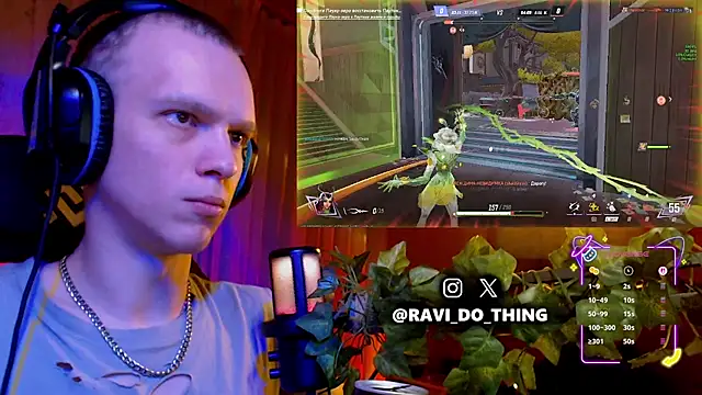 Show modela ravi_olle na web-kameri