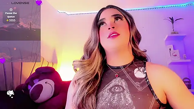 Show de Danna_xz na webcam