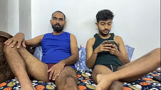 Show de webcam de DesiDaddyandSon