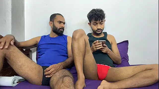 Show webcam de DesiDaddyandSon