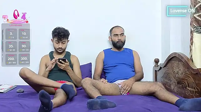 DesiDaddyandSon webkamerás műsora