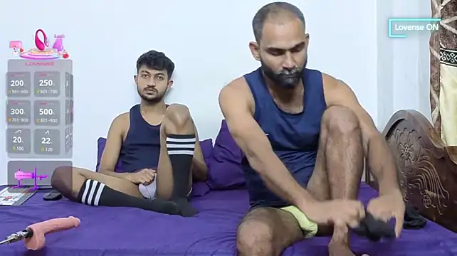 Show webcam de DesiDaddyandSon