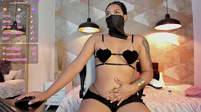 Show webcam de LalilaBrunettee