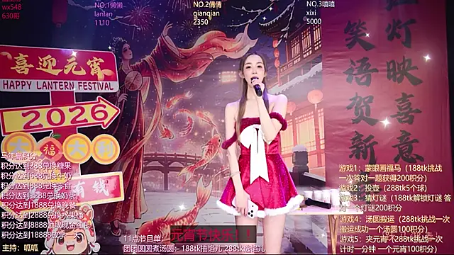 Bgirl-001 Pertunjukan Webcam