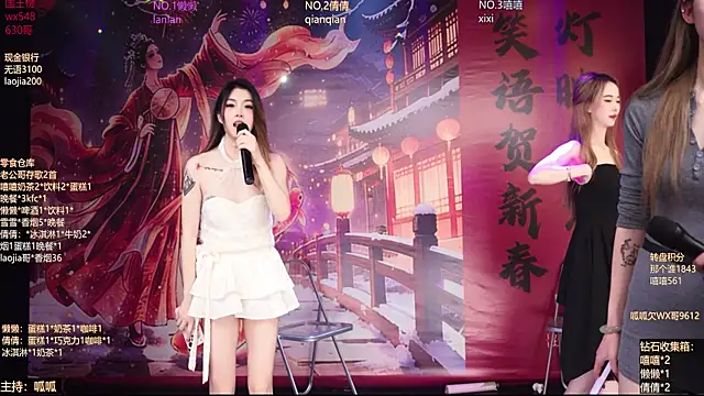 Show modela Bgirl-001 na web-kameri