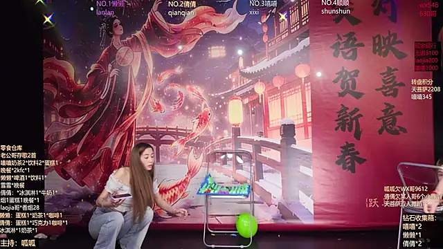 Bgirl-001のウェブカメラショー