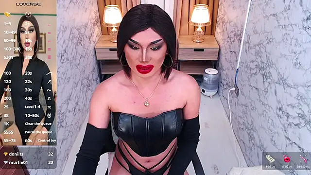 Show de Victorias_DomWorld na webcam