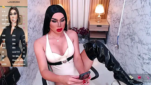 Show de Victorias_DomWorld na webcam