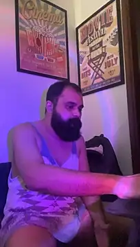 Show modela ThatBeardDude na web-kameri