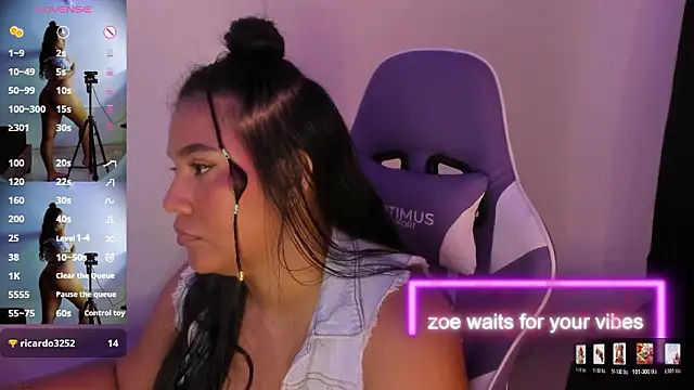 ZoeParcker webcam show