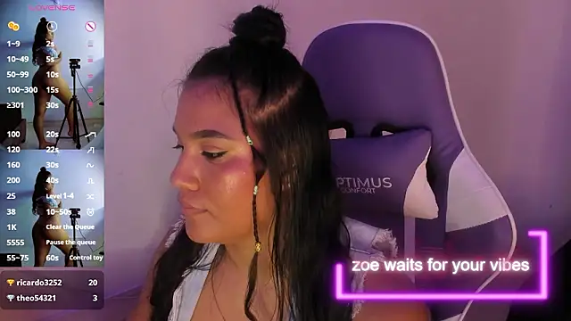 Show webcam de ZoeParcker