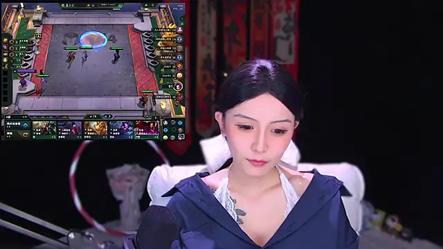 Show modela Wik-yibao na web-kameri