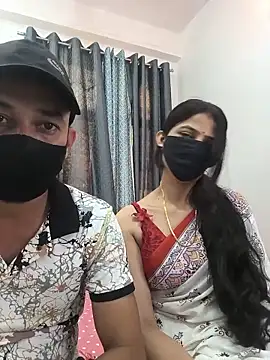 Sikha_Abhi Show in webcam