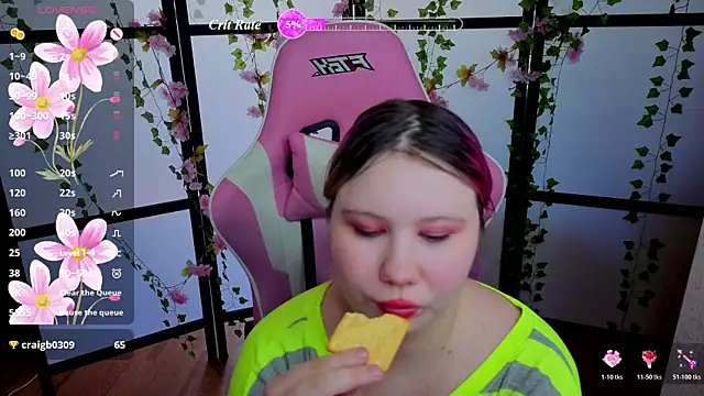 Show de kitsune_little na webcam