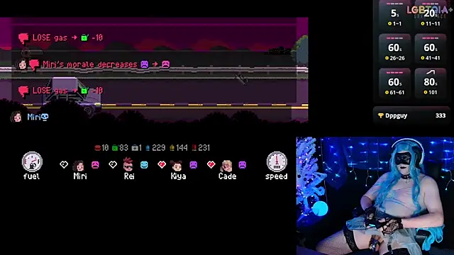 StarshineMoonspark 웹캠 쇼