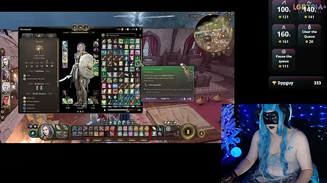 הופעת וובקאם של StarshineMoonspark