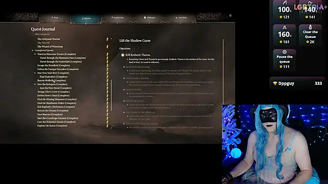 StarshineMoonspark Pertunjukan Webcam