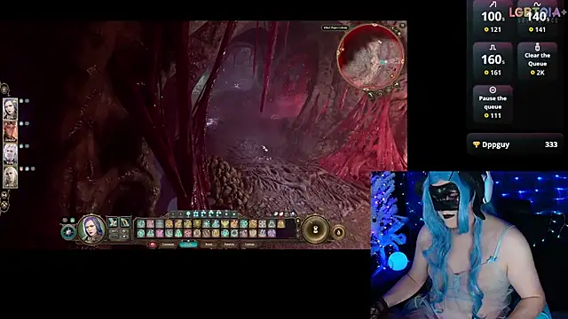 הופעת וובקאם של StarshineMoonspark