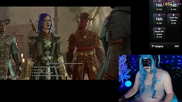 StarshineMoonspark: διαδικτυακό σόου στην κάμερα