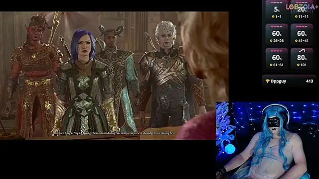 StarshineMoonspark: διαδικτυακό σόου στην κάμερα