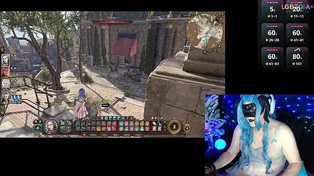 StarshineMoonspark Pertunjukan Webcam