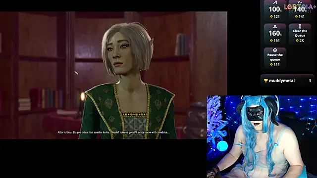 הופעת וובקאם של StarshineMoonspark