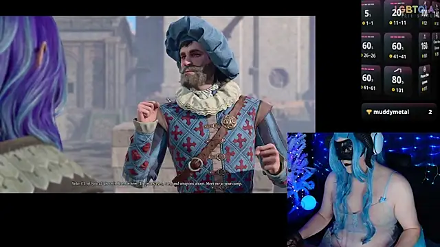 הופעת וובקאם של StarshineMoonspark