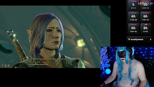 StarshineMoonsparkのウェブカメラショー