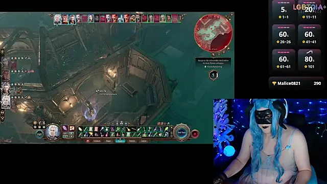 Show de StarshineMoonspark na webcam