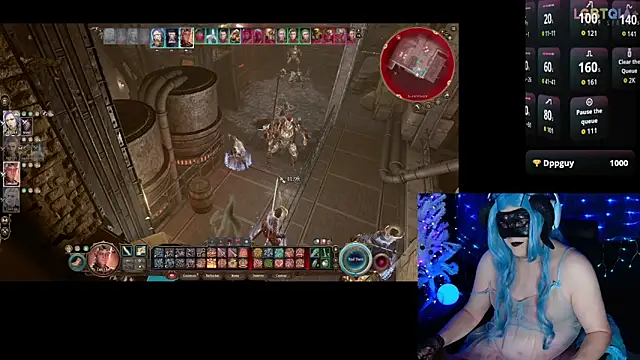 הופעת וובקאם של StarshineMoonspark