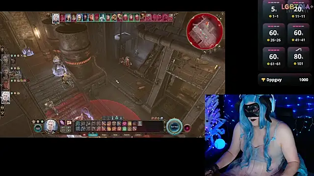 StarshineMoonsparkのウェブカメラショー
