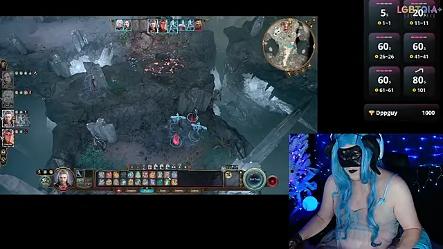 Pertunjukan Kamera Web StarshineMoonspark