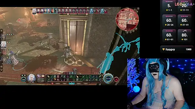 Show de StarshineMoonspark na webcam