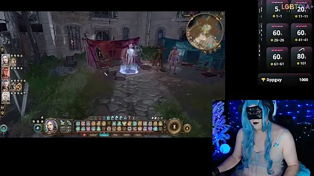 StarshineMoonspark Pertunjukan Webcam