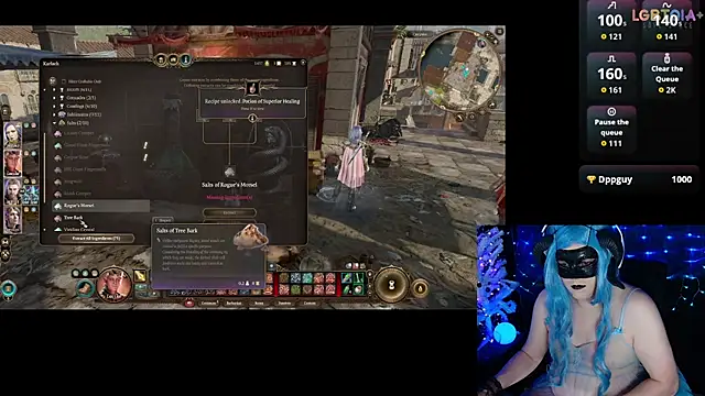 StarshineMoonspark Adlı Modelin Web Kamerası Şovu