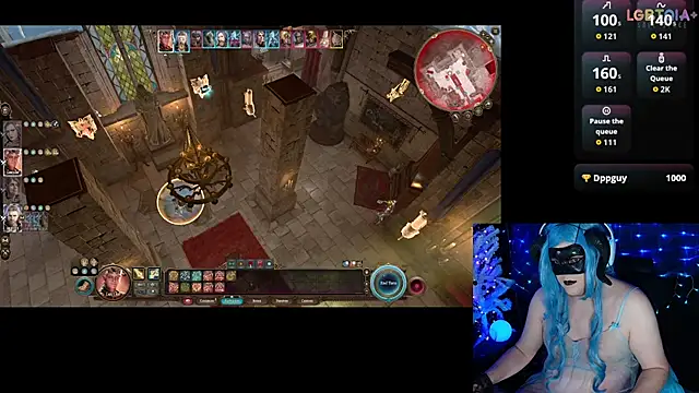 StarshineMoonspark Pertunjukan Webcam