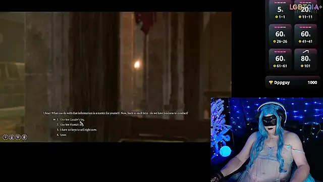 Show de StarshineMoonspark na webcam