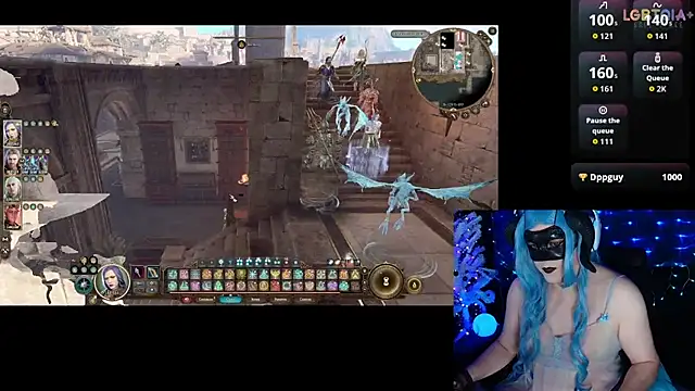 StarshineMoonspark Pertunjukan Webcam