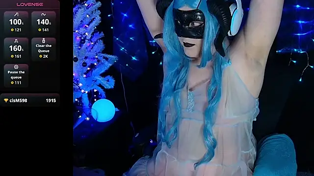 StarshineMoonsparkのウェブカメラショー