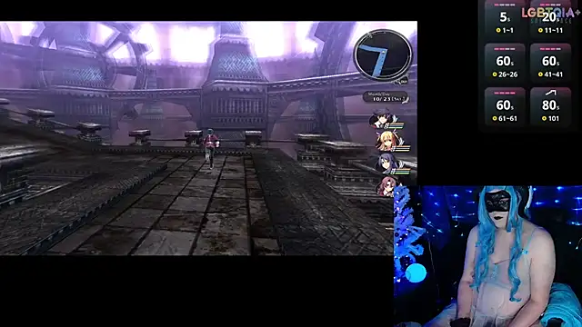 StarshineMoonsparkのウェブカメラショー