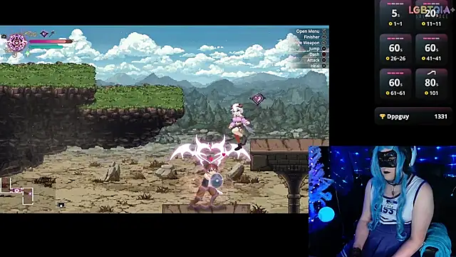 הופעת וובקאם של StarshineMoonspark