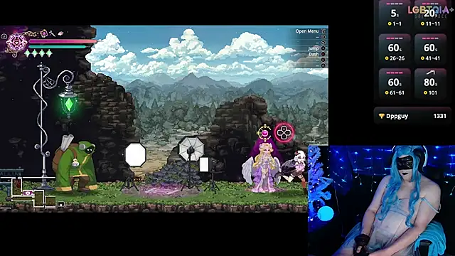 StarshineMoonsparkのウェブカメラショー