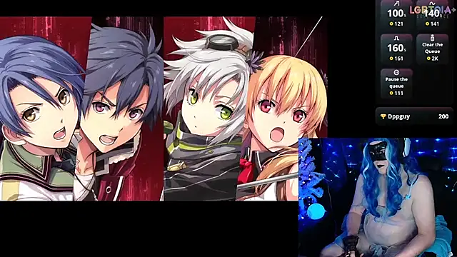 הופעת וובקאם של StarshineMoonspark