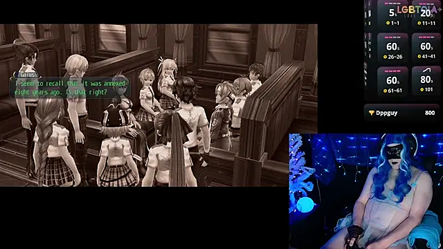 StarshineMoonsparkのウェブカメラショー